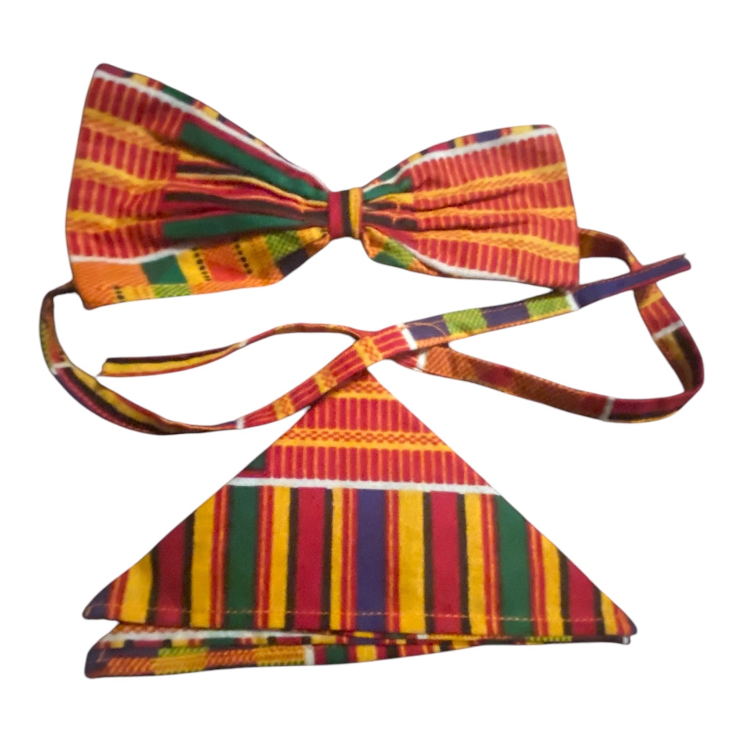 Bow tie and pocket square