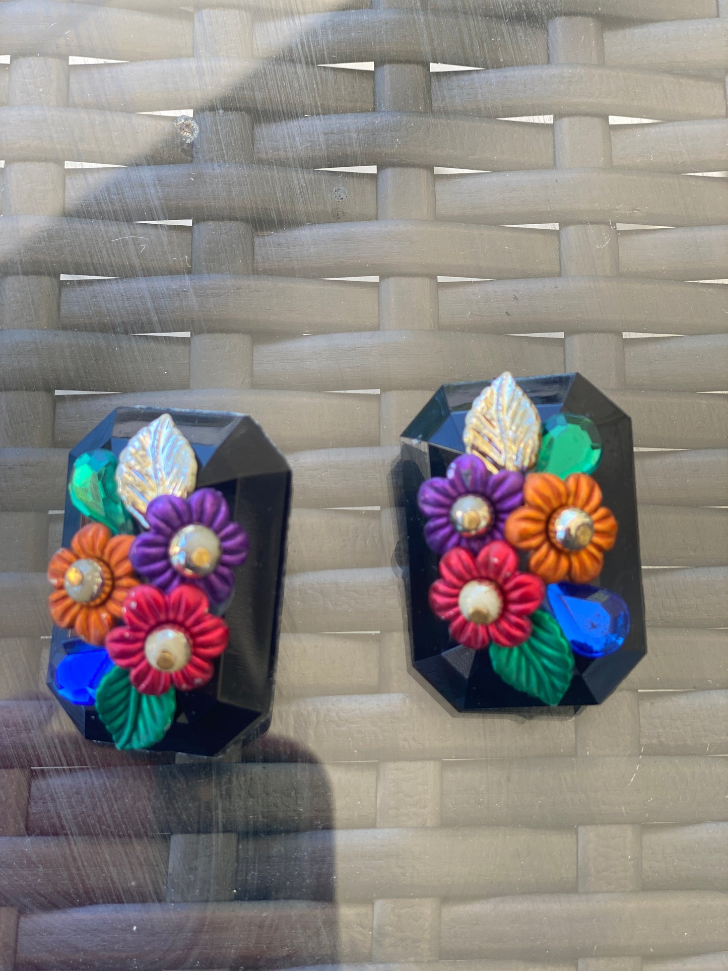 Vintage Flower Earrings