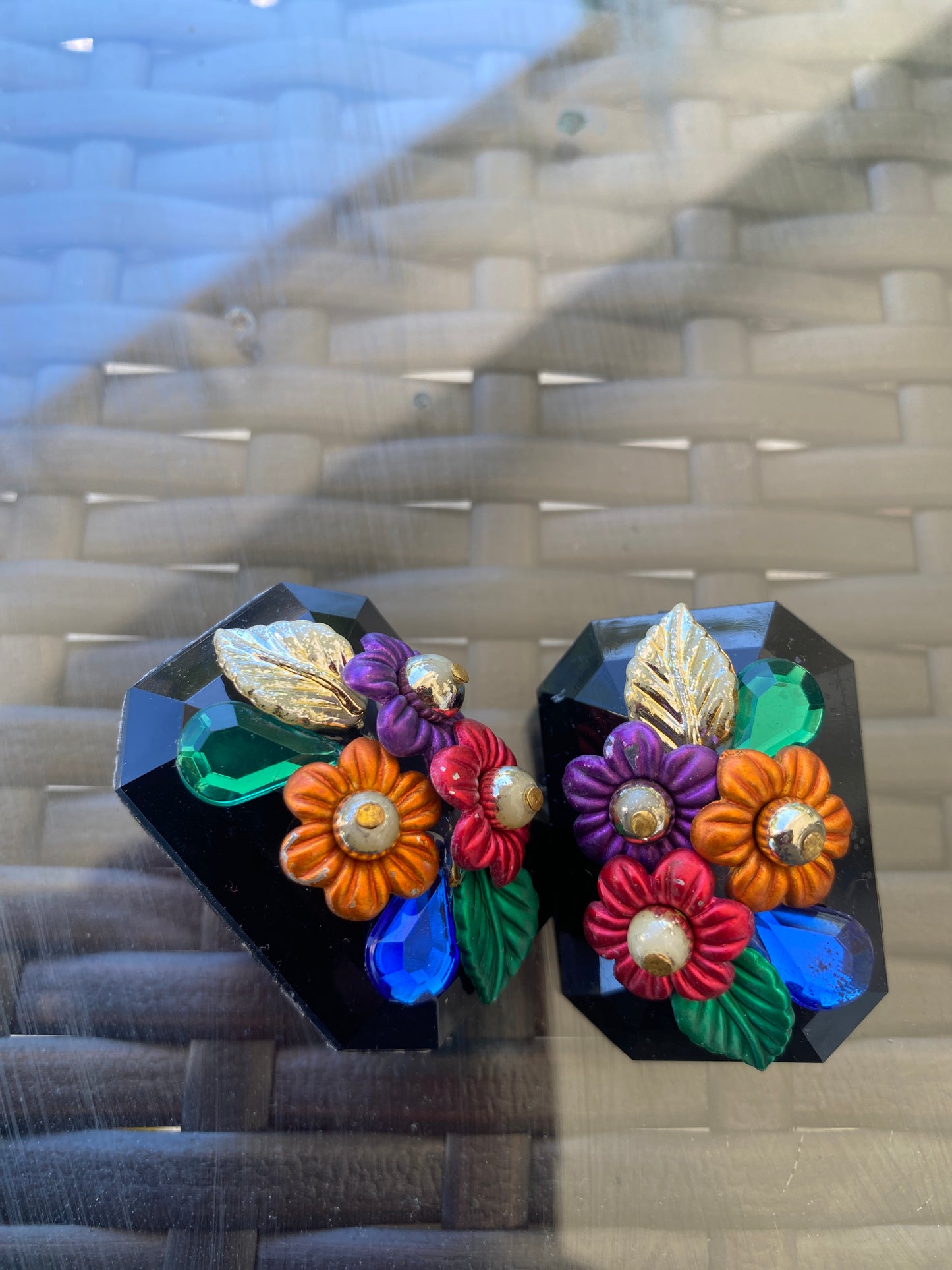 Vintage Flower Earrings