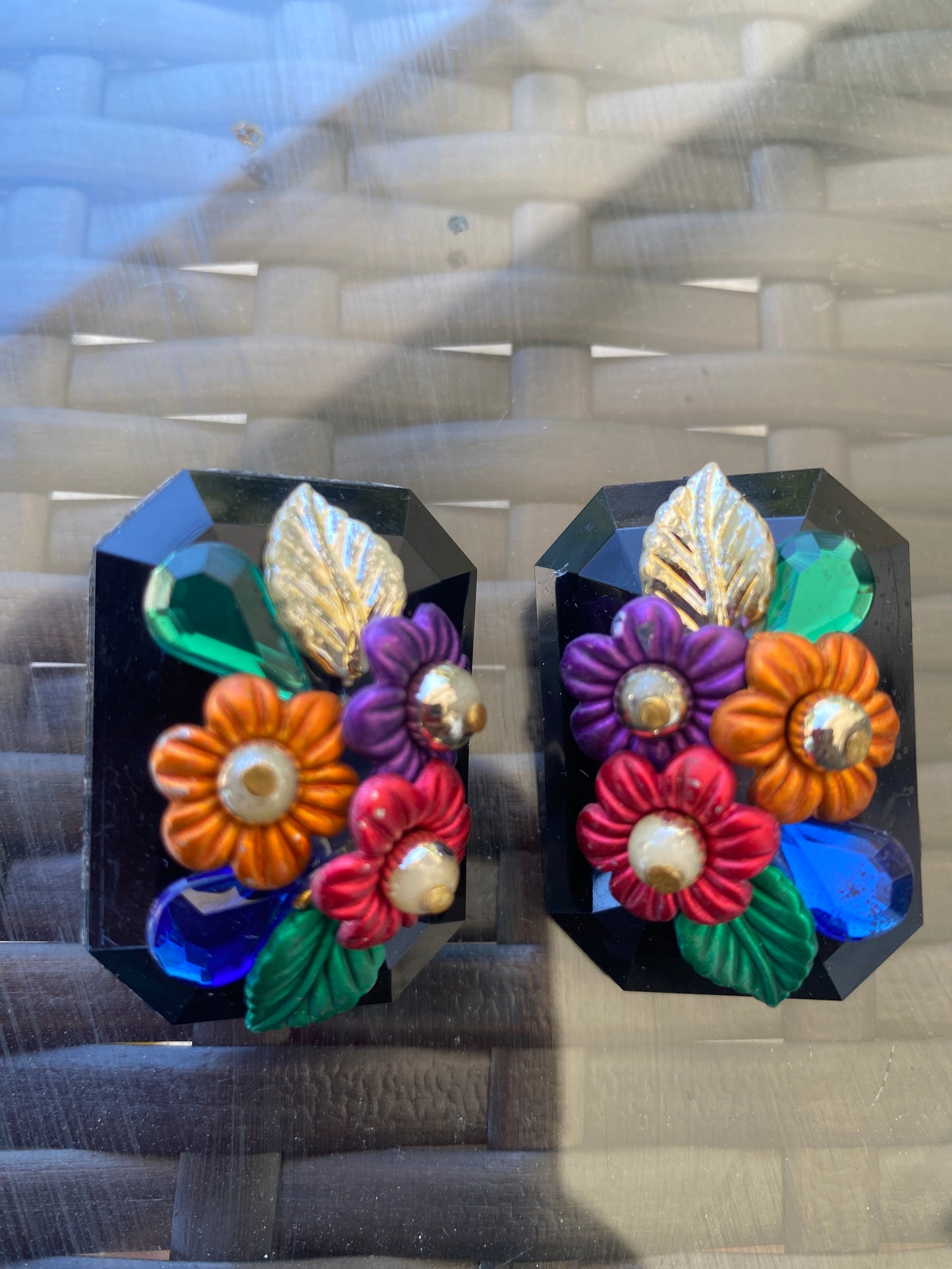 Vintage Flower Earrings