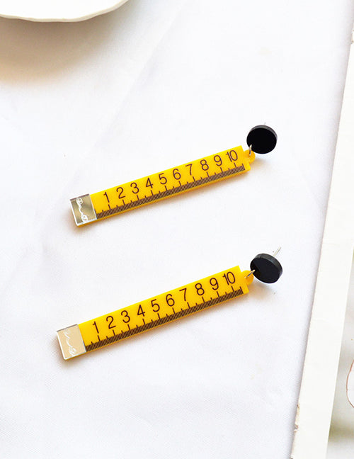 Ruler Earrings