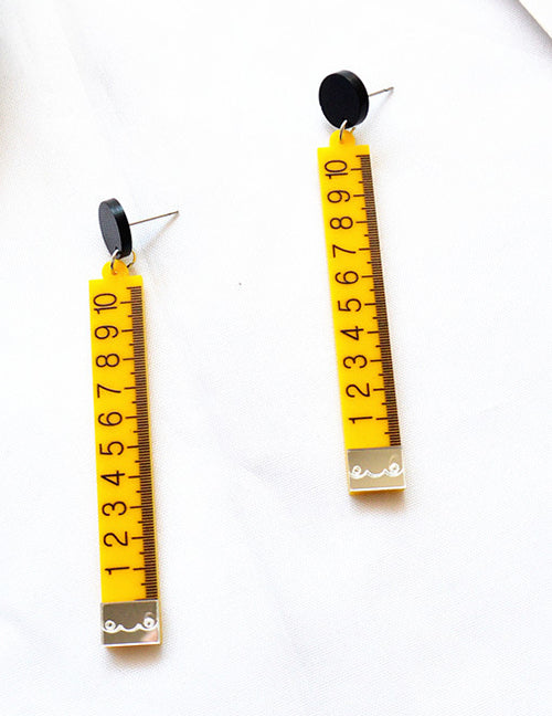 Ruler Earrings