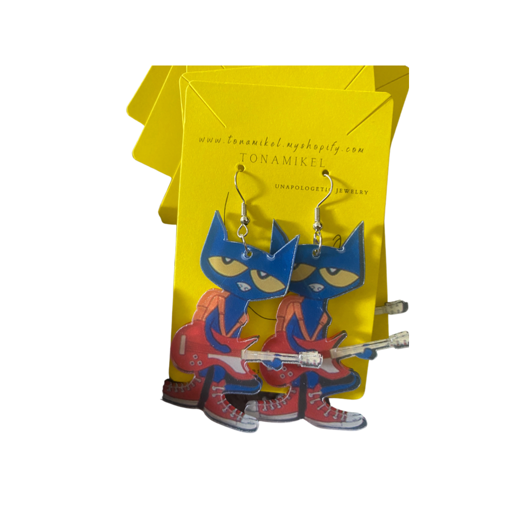 Pete the Cat Earrings